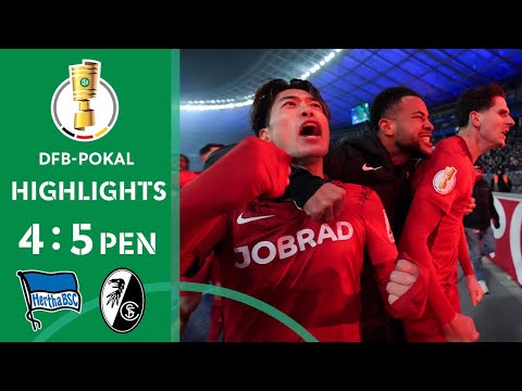 Hertha’s cup dream crushed by Freiburg | Hertha BSC vs. SC Freiburg 4-5 PEN | DFB-Pokal Highlights