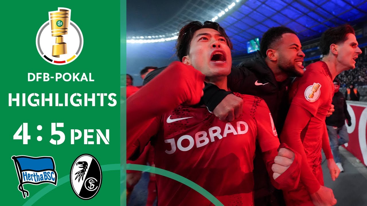 Hertha BSC vs SC Freiburg Highlights