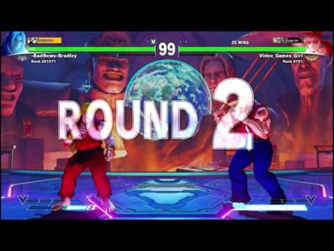 Guile VS. Ken-Street Fighter 5 Online Ranked Match