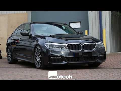 BMW 530d G30 Eibach springs 12/15mm wheel spacers Motech Performance