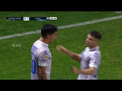 Gol de Salomón Rodríguez. Godoy Cruz 2 - Defensores Unidos 1. 32avos. Undécima edición.