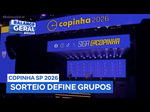 Copinha 2026: draw defines the groups for the São Paulo Junior Football Cup.
