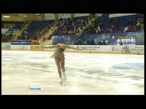 Korobeynikova Polina  Short program Russian Championship of Figure Skating 2012