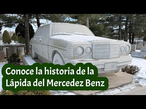 🪦 La Lápida Más Extraña: Un Mercedes-Benz ㉦ en un Cementerio de New Jersey