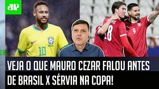 ‘Em tese, o Brasil contra a Sérvia vai…’: Mauro Cezar fala tudo antes da estreia da Seleção na Copa