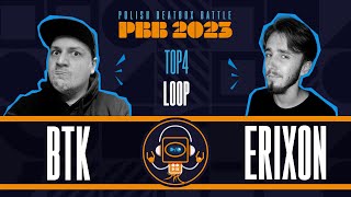  - BTK vs Erixon🎤 Polish Beatbox Battle 2023 🎤 LOOPER 1/2