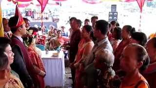 preview picture of video '20150207 Traditional Batak Toba wedding 1'