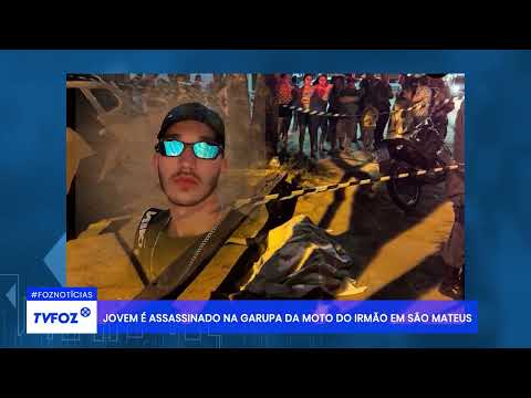 Jovem é assassinado na garupa da moto do irmão em São Mateus