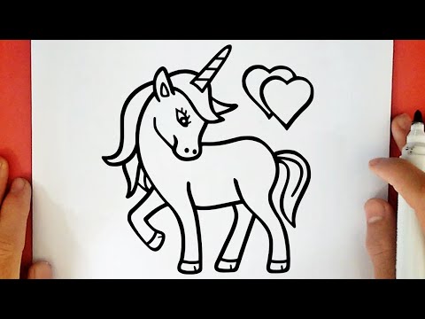 COMMENT DESSINER UNE LICORNE