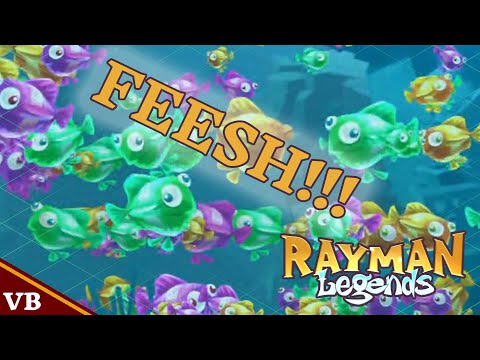 Rayman Legends 100%: Ep. 17 - To the Sea of Serendipity