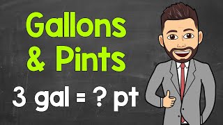 Gallons & Pints | Gallons to Pints & Pints to Gallons | How Many Pints in a Gallon