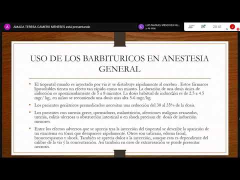 BENZODIACEPINAS Y BARBITURICOS