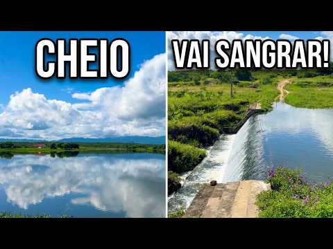 Açude do Desterro em Caridade: Está quase sangrando!
