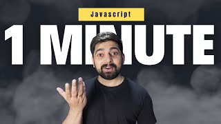 Complete javascript in under a minute
