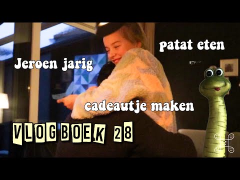 JEROEN JARiG & UNBOXING & CADEAUTJE MAKEN || vlogboek 28 || famderooij