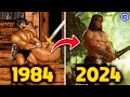 Evolution Of CONAN THE BARBARIAN In Video Games 1984 2024