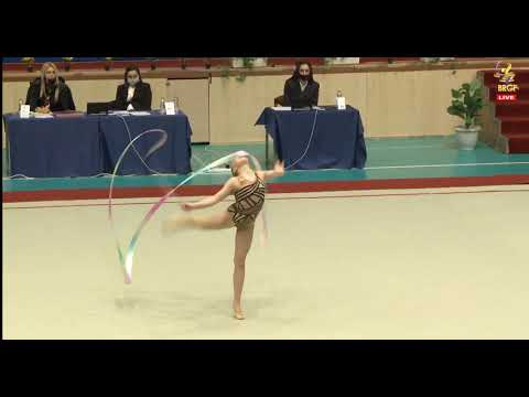 Sofia Pavlova - Ribbon - Levski Triadica - 2021 MT Julieta Shishmanova Juniors AA
