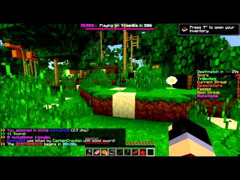 Minecraft: Hunger Games w/Bajan Canadian! Game 676 - SWEET DOUBLE GAMES!