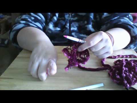 How To/ Learn to Knit a Ruffle Scarf for Begginners/ Instructional Video