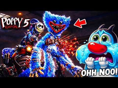 THE END OF HUGGY WUGGY Poppy Playtime Chapter 5 #4 ...ft Oggy