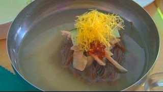 preview picture of video 'North Korea tour: Pyongyang Cold Noodles'