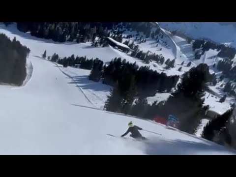 Skiing in Val Gardena near the Rifugio Comici with Andrea Postorino 🇮🇹👍⛷