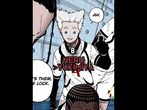 Top 10 Fastest in Blue Lock [Updated] #football #bluelock