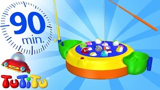 Zabawki TuTiTu | Gra wędkarska | inne zaskakujące zabawki | kompilacja 90 minut