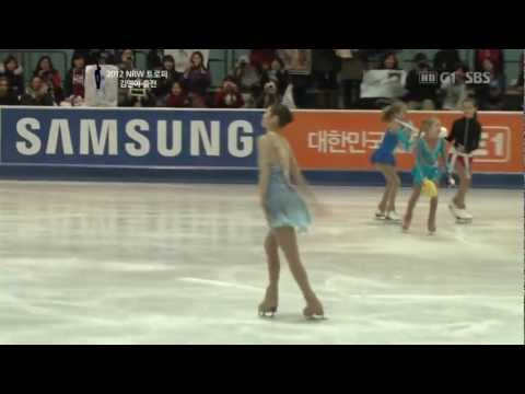 NRW Trophy 2012 김연아 Yuna KIM SP (Broadcasting Ver.)