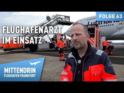 Video Thumbnail: Notfall im Jumbo – Alarm für den Flughafen Notarzt | Mittendrin - Flughafen Frankfurt 63