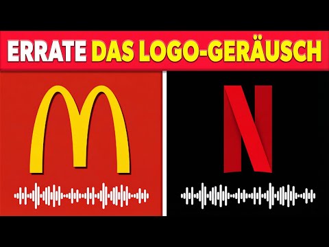 Errate das LOGO-GERÄUSCH 🏆🍏🔊 McDonald’s, TikTok, Netflix, KFC, Pepsi | Logo-Quiz 2025
