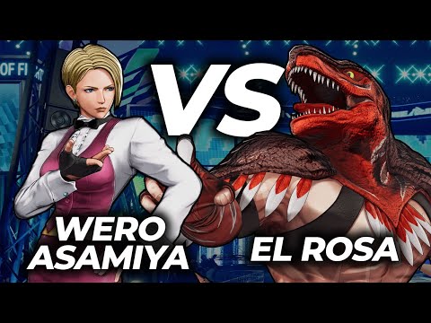 KOF XV | Wero Asamiya vs El Rosa | Exhibition Match