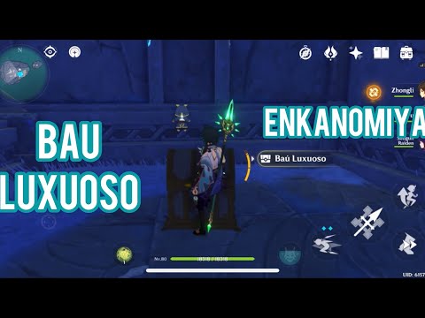 COMO LIBERAR BAÚ LUXOSO EM ENKNOMIYA - GENSHIN IMPACT 2.4