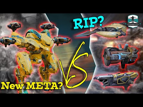 Splinter & Shatter vs Old Meta - War Robots Comparison