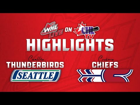 Seattle Thunderbirds at Spokane Chiefs 3/21 | WHL Highlights 2024-25