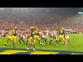 Rose Bowl 2024: Field-Level Michigan Football Victory Sequence