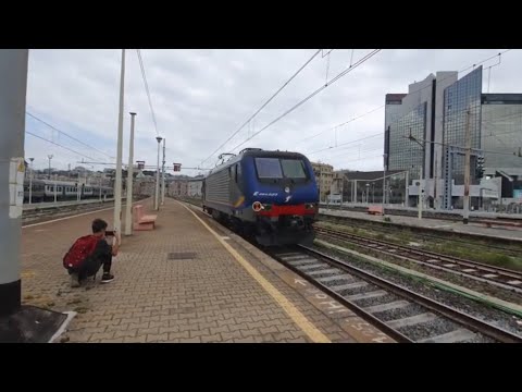 Transito LIS E464 623 a Genova Brignole