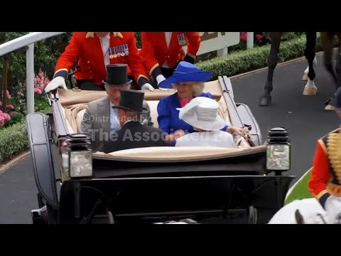 King Charles III and Queen Camilla attend final day of Royal Ascot