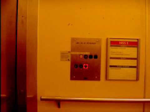 HISS E! 1968 asea graham moderniserad av KONE M-series 2006 linhiss E på mölndals sjukhus