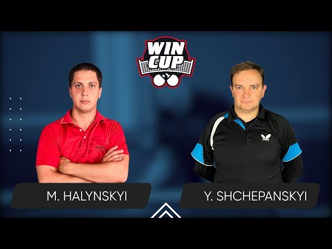13:00 Mykola Halynskyi - Yurii Shchepanskyi West 3 WIN CUP 18.02.2024 | TABLE TENNIS WINCUP