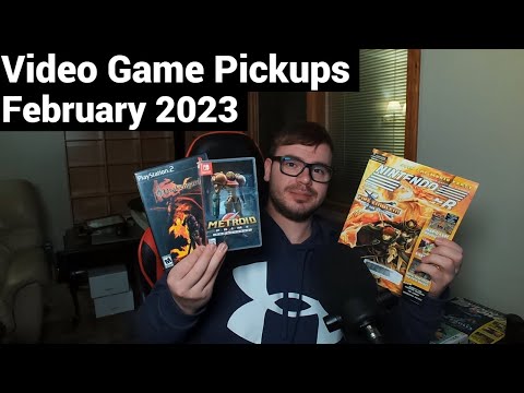 Video Game Pickups - February 2023 - Dstreet