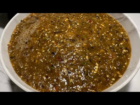 RECETA DE SALSA ASADA IDEAL PARA TODO TIPO DE TACOS OH GUISADOS | SALSA TATEMADA