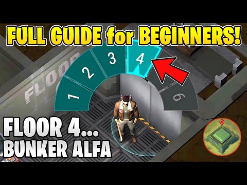 FULL GUIDE! Easy Way to Clear Floor 4 Bunker Alfa | Last Day on Earth Survival