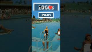 Abandoned pools Then vs Now #abandoned #scary