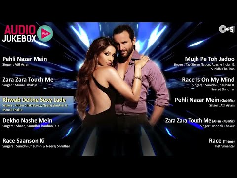 Race Movie : Audio Jukebox  | Saif Ali Khan | Bipasha | Katrina | Pehli Nazar Mein | Khwab Dekhe