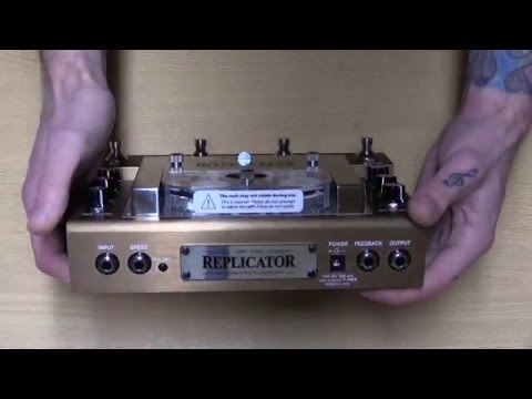 T-Rex Replicator Tape Echo - Unboxing & first impressions.