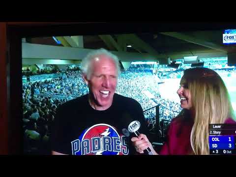 How High Was Bill Walton? He Delayed Padres Game With His 1st Pitch & Chatting Up Everyone
