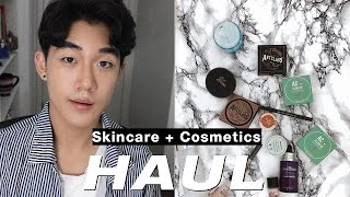 HUGE KOREAN Makeup & Skincare Haul | Brute Choi