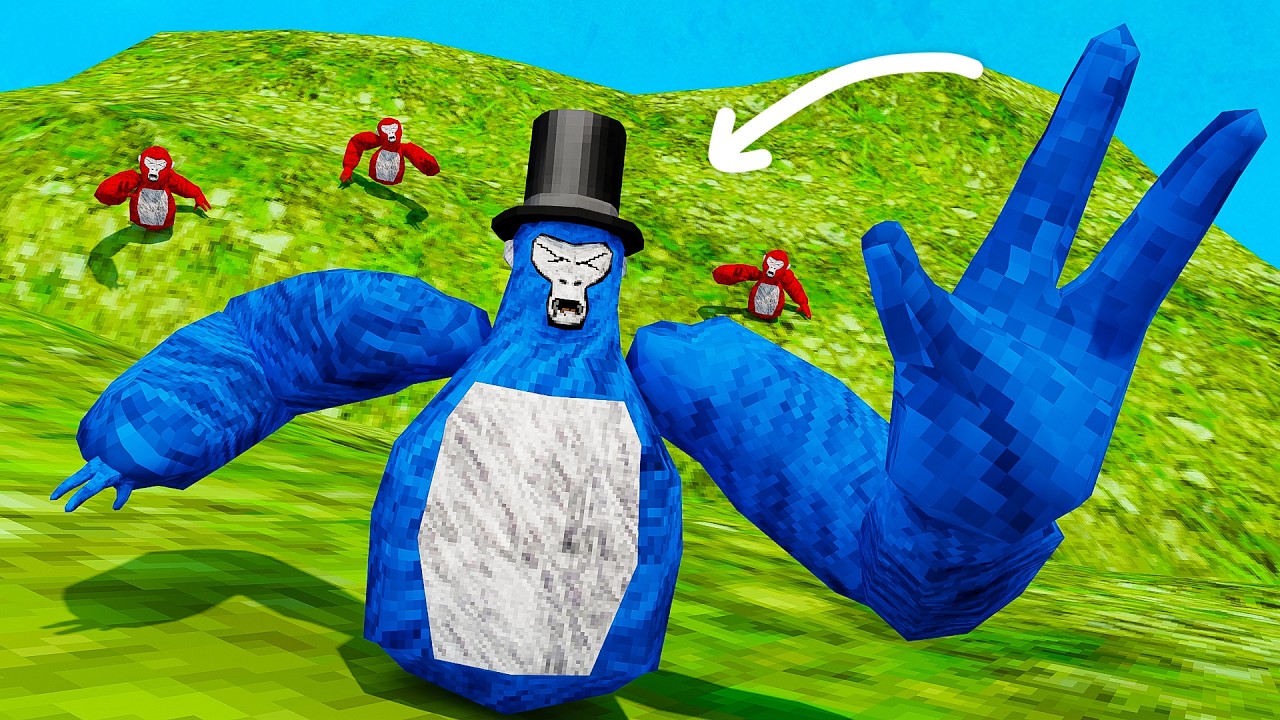 Gorilla Tag, But My Body Parts Change SIZES..
