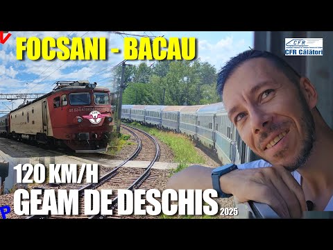 Focsani - Bacau | Cu trenul la viteza de 120 km/h prin Moldova